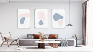 Minimalism Set of 3 Prints Modern Wall Art Modern Artwork