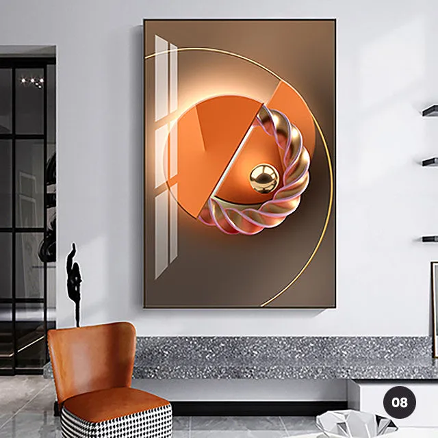 Modern Aesthetics Flowing Abstract Wall Art Fine Art Canvas Prints Surreal Pictures For Luxury Loft Living Room Dining Room Home Office Decor