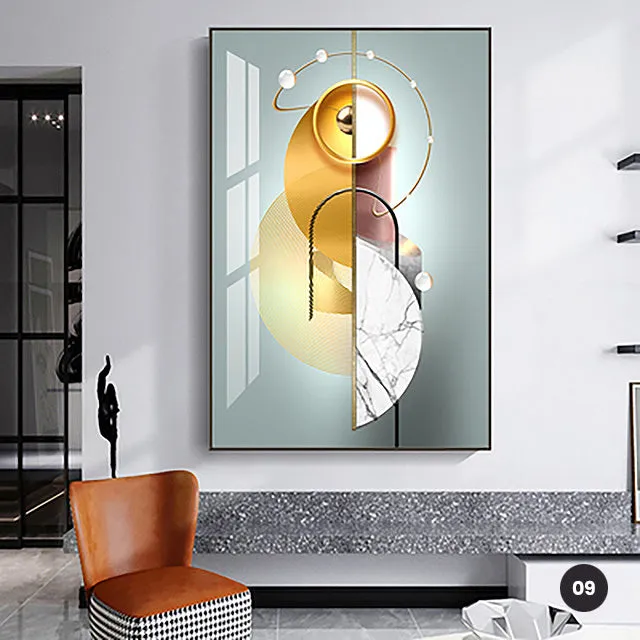 Modern Aesthetics Flowing Abstract Wall Art Fine Art Canvas Prints Surreal Pictures For Luxury Loft Living Room Dining Room Home Office Decor