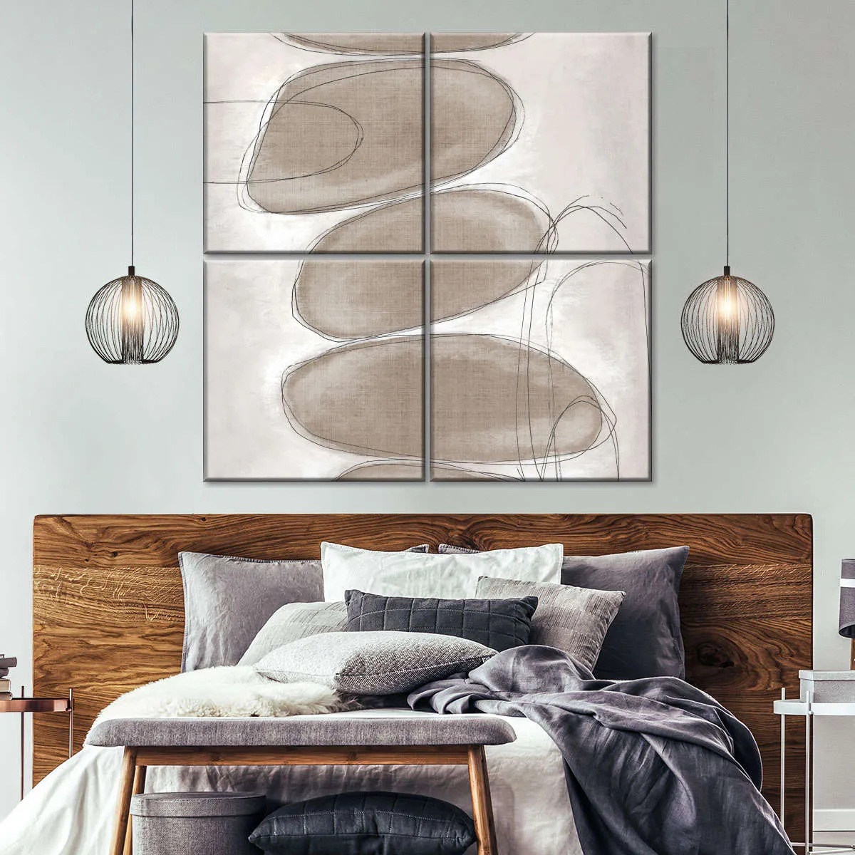 Modern Inukshuk II Wall Art