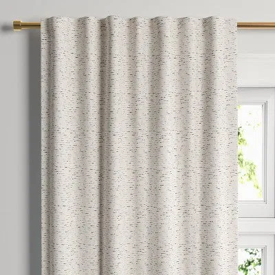 Open Box - 1pc 50"x84" Blackout Doral Window Curtain Panel Cream - Project 62