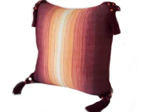 PomPom Cushion Cover from Chefchaouen - Sunrise