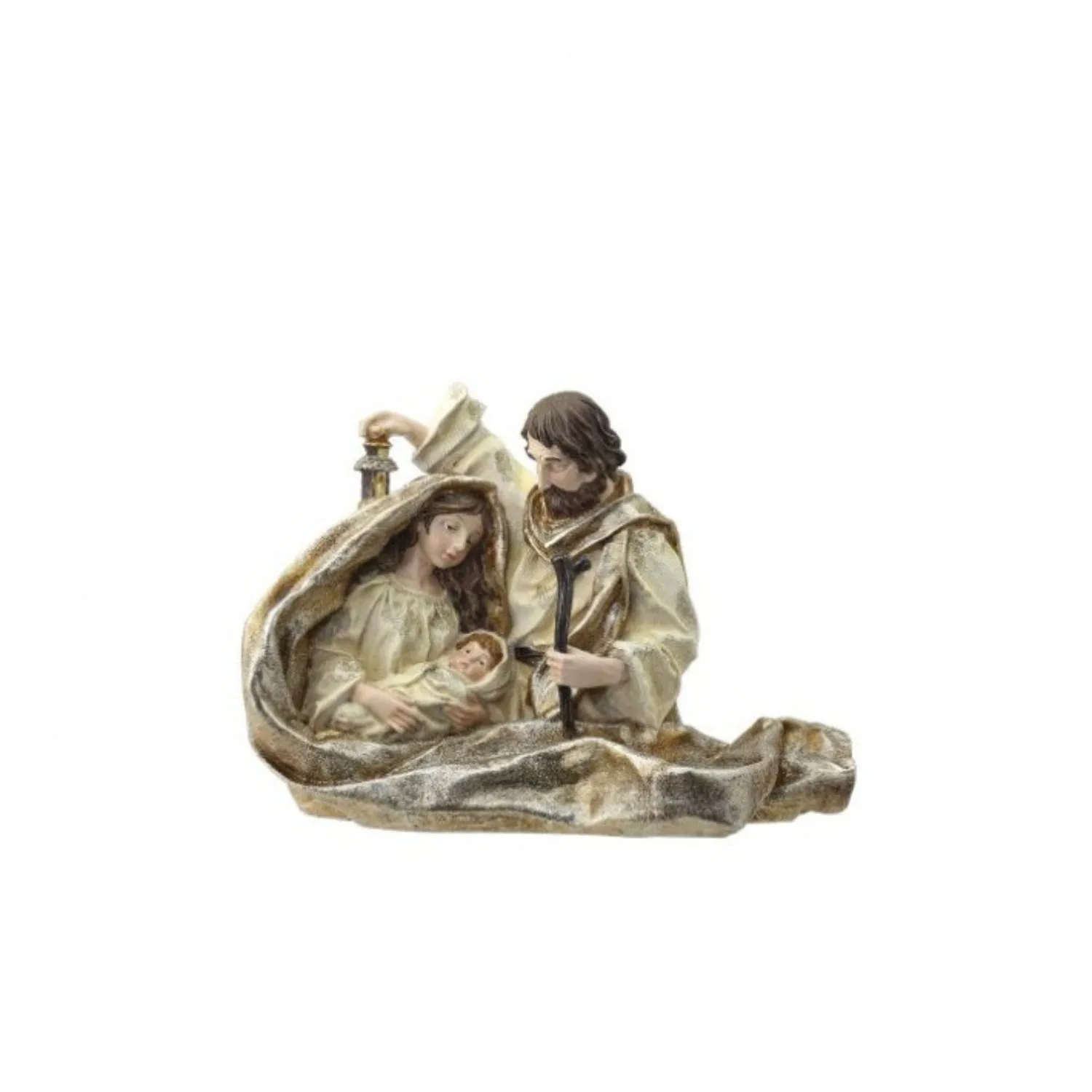 Regency International 11" Resin Flowing Robe Holy Family Bust