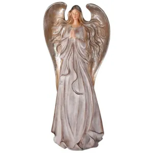 Regency International 25" Resin Praying Flowing Angel