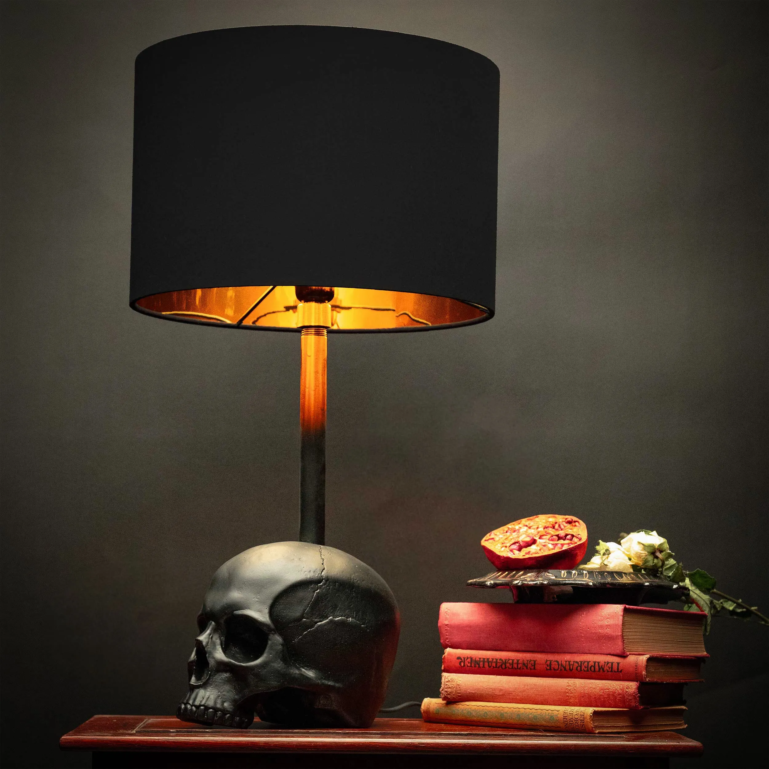 The Edison Skull Lamp