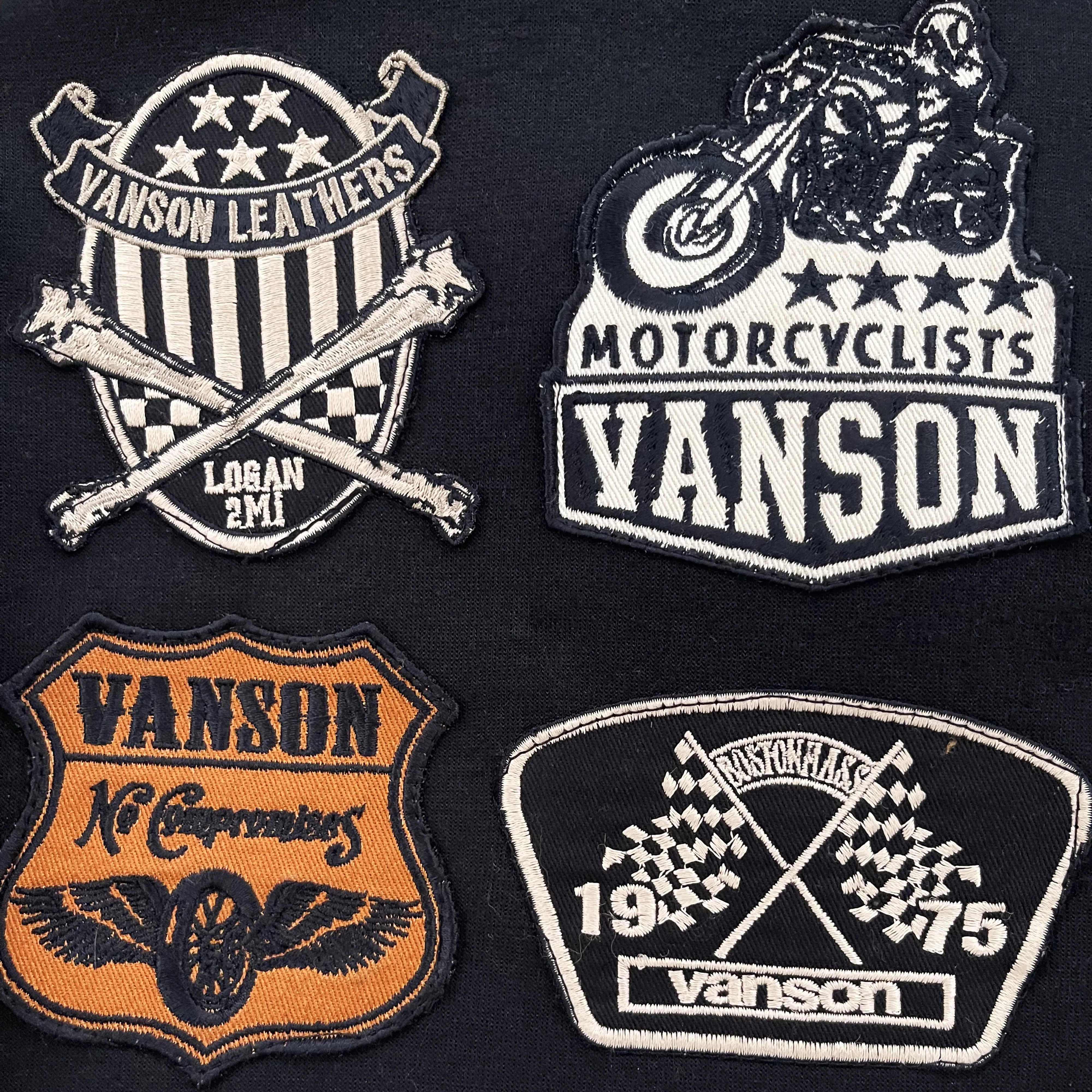 Vanson Leathers Cotton Racer Jacket - M