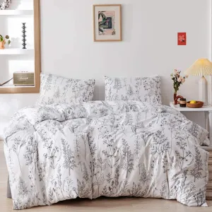 Wildflower White Bed Set