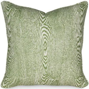 Wood Leaf Flat Sewn Pillow