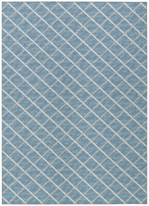 York YO1 Sky Blue Rug