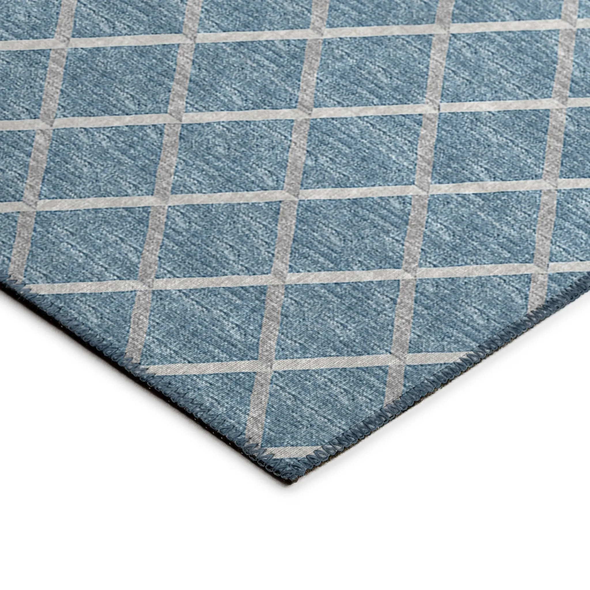 York YO1 Sky Blue Rug