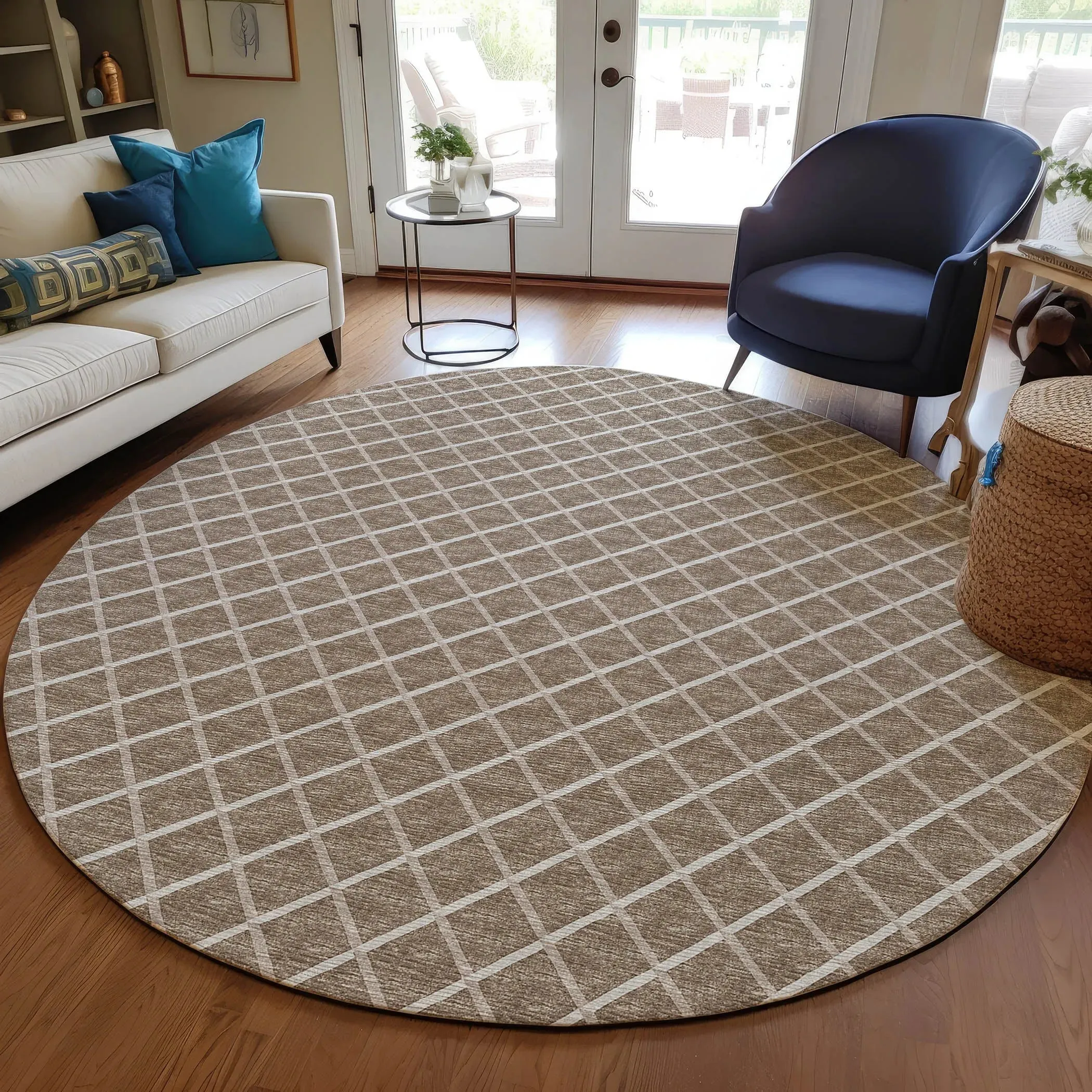 York YO1 Taupe Rug